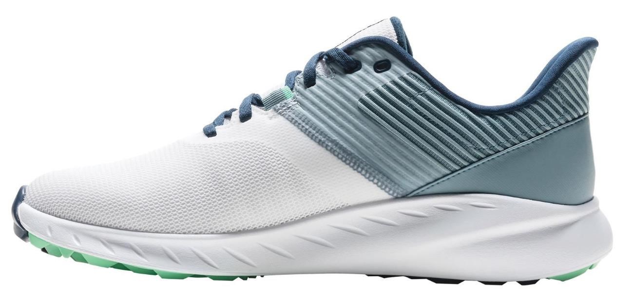 FootJoy Flex Herren Golfschuhe, weiss/blau