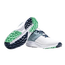 FootJoy Flex Herren Golfschuhe, weiss/blau