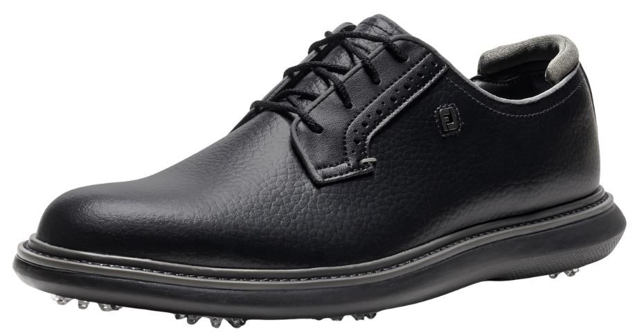 FootJoy Traditions Blucher Herren Golfschuhe, schwarz