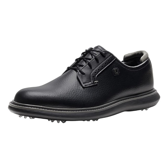 FootJoy Traditions Blucher Herren Golfschuhe, schwarz