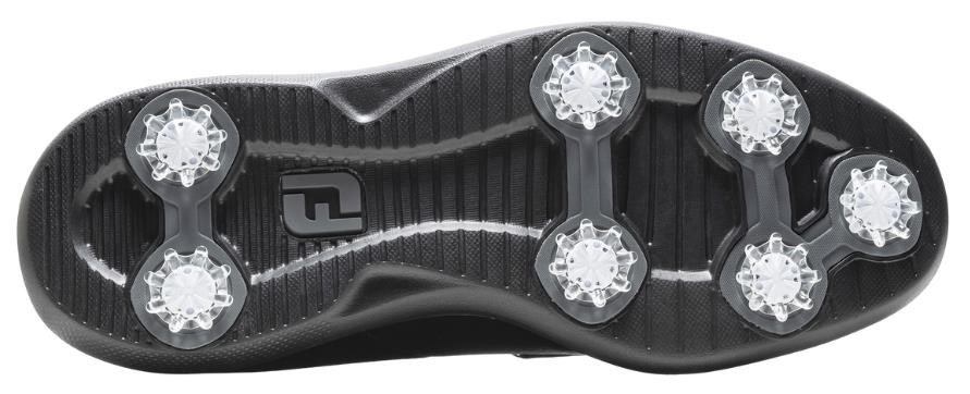 FootJoy Traditions Blucher Herren Golfschuhe, schwarz