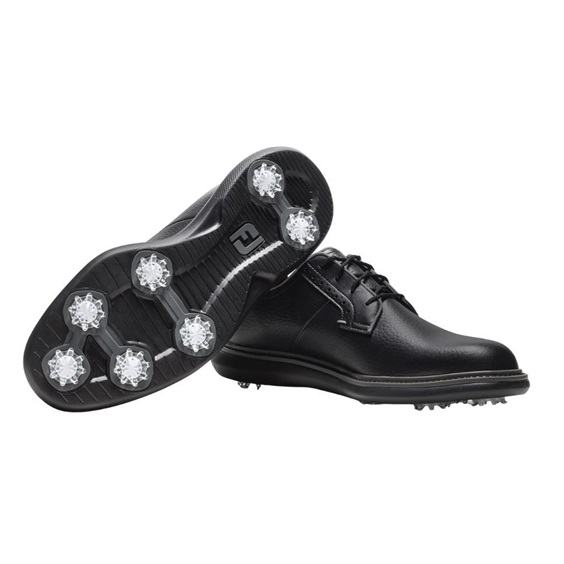 FootJoy Traditions Blucher Herren Golfschuhe, schwarz