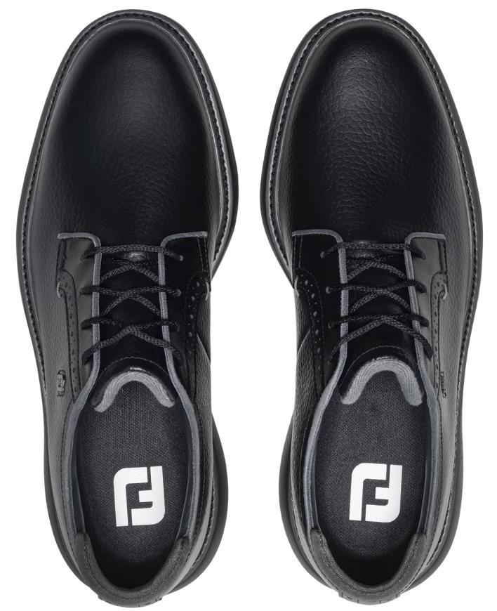 FootJoy Traditions Blucher Herren Golfschuhe, schwarz
