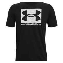 Under Armour ABC Camo Boxed Logo SS Herren T-Shirt, schwarz