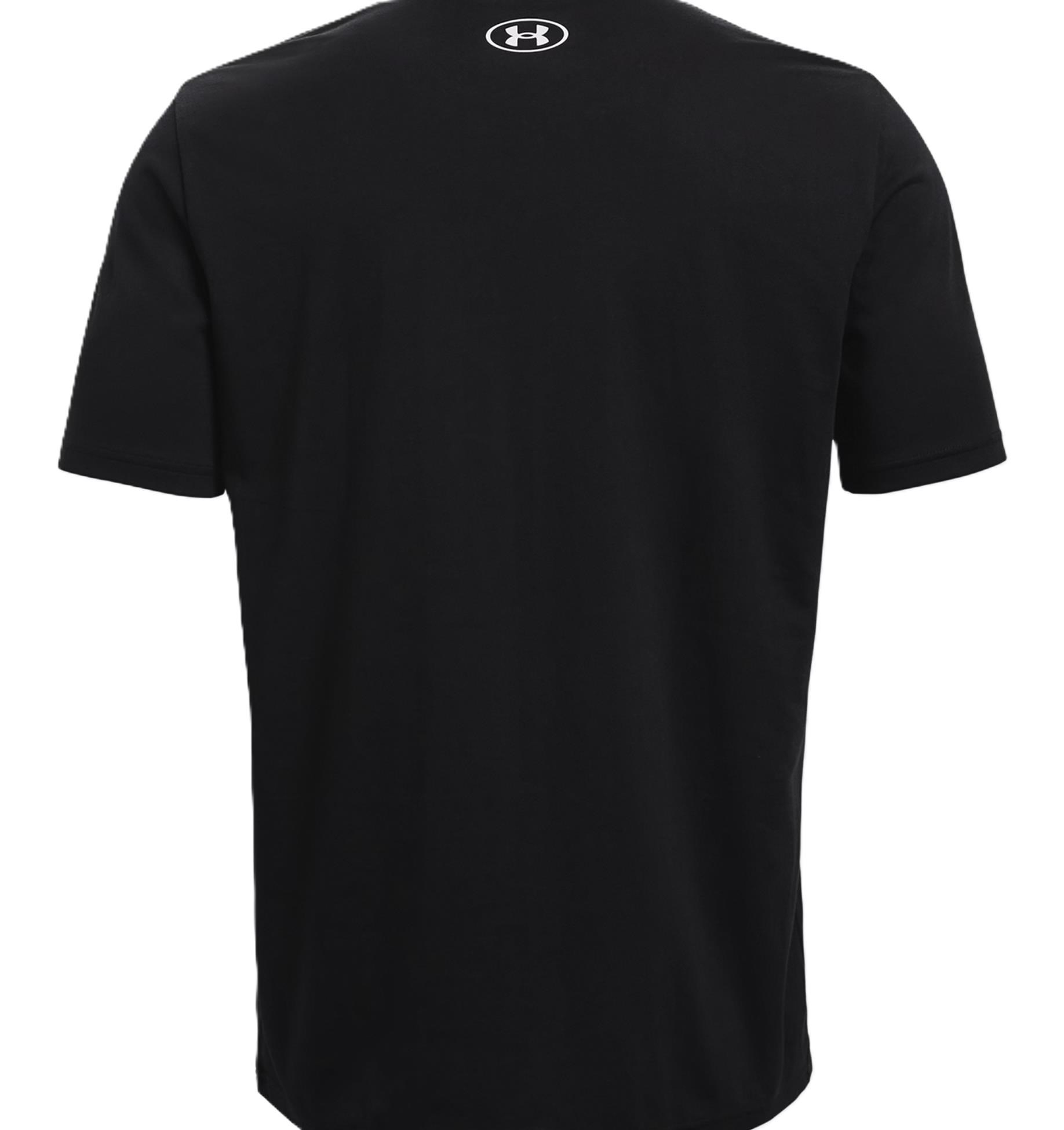 Under Armour ABC Camo Boxed Logo SS Herren T-Shirt, schwarz