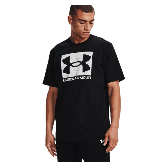 Under Armour ABC Camo Boxed Logo SS Herren T-Shirt, schwarz