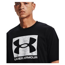 Under Armour ABC Camo Boxed Logo SS Herren T-Shirt, schwarz