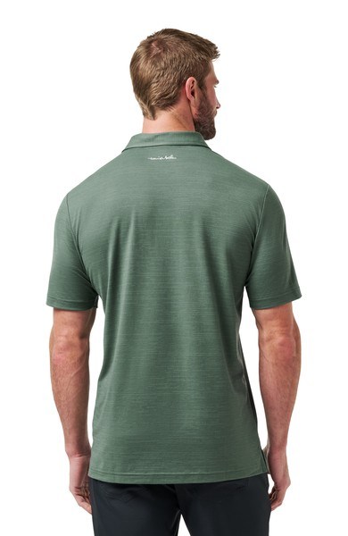 Travis Mathew The Heater Herren Poloshirt, balsam green