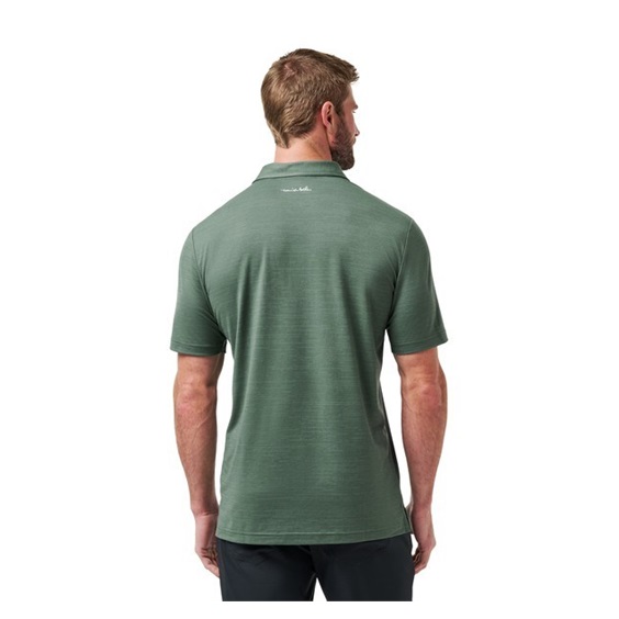 Travis Mathew The Heater Herren Poloshirt, balsam green