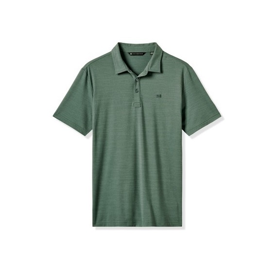 Travis Mathew The Heater Herren Poloshirt, balsam green