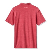 Travis Mathew The Heater Herren Poloshirt, heather scooter