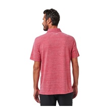 Travis Mathew The Heater Herren Poloshirt, heather scooter