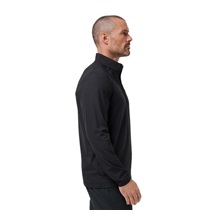 Travis Mathew Wanderlust quater zip Herrenjacke, schwarz