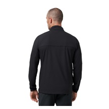 Travis Mathew Wanderlust quater zip Herrenjacke, schwarz