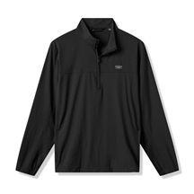 Travis Mathew Wanderlust quater zip Herrenjacke, schwarz