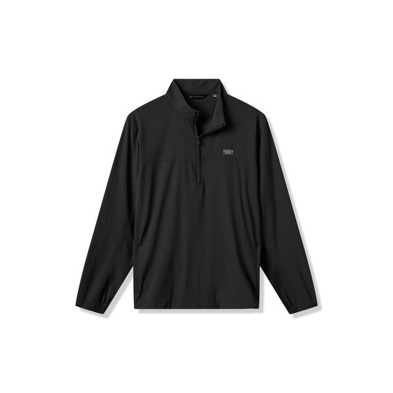 Travis Mathew Wanderlust quater zip Herrenjacke, schwarz