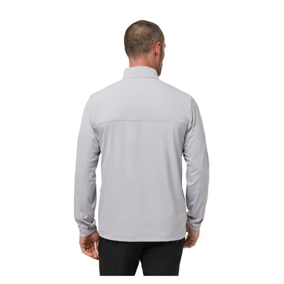 Travis Mathew Wanderlust quater zip Herrenjacke, micro chip