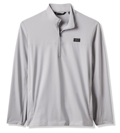Travis Mathew Wanderlust quater zip Herrenjacke, micro chip