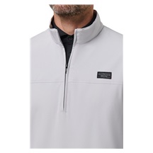Travis Mathew Wanderlust quater zip Herrenjacke, micro chip