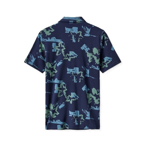 Travis Mathew Favorite Hello Herren Poloshirt, total eclipse