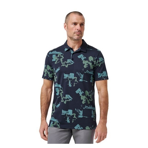 Travis Mathew Favorite Hello Herren Poloshirt, total eclipse