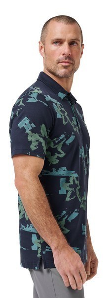 Travis Mathew Favorite Hello Herren Poloshirt, total eclipse