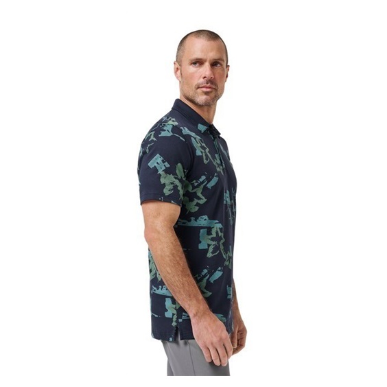 Travis Mathew Favorite Hello Herren Poloshirt, total eclipse