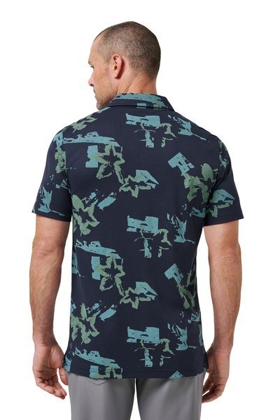 Travis Mathew Favorite Hello Herren Poloshirt, total eclipse