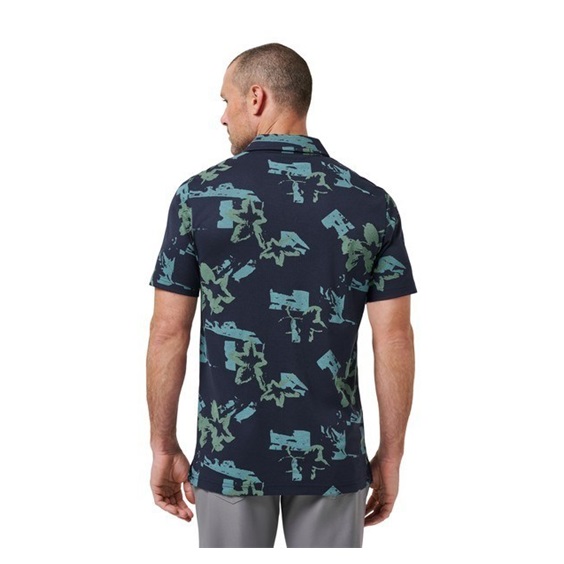 Travis Mathew Favorite Hello Herren Poloshirt, total eclipse