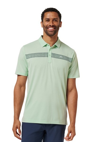 Travis Mathew River Boat Herren Poloshirt, aqua foam