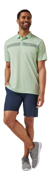 Travis Mathew River Boat Herren Poloshirt, aqua foam