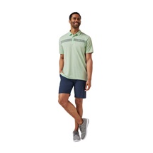 Travis Mathew River Boat Herren Poloshirt, aqua foam