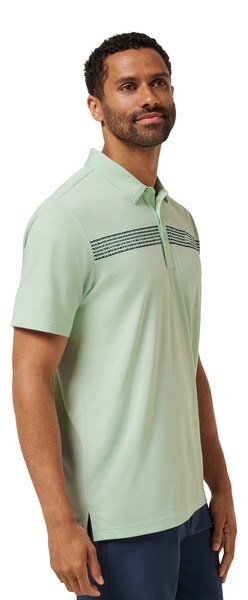 Travis Mathew River Boat Herren Poloshirt, aqua foam