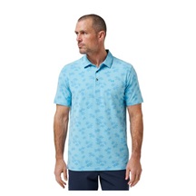 Travis Mathew Port Day Herren Poloshirt, air blue