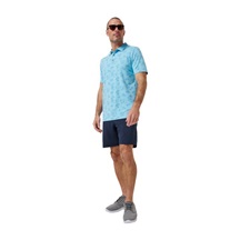 Travis Mathew Port Day Herren Poloshirt, air blue