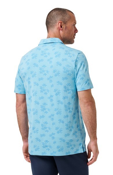 Travis Mathew Port Day Herren Poloshirt, air blue