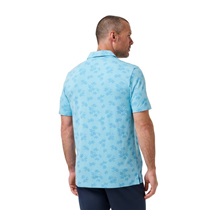 Travis Mathew Port Day Herren Poloshirt, air blue