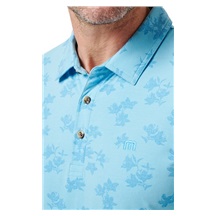 Travis Mathew Port Day Herren Poloshirt, air blue