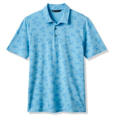 Travis Mathew Port Day Herren Poloshirt, air blue