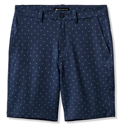 Travis Mathew standing stones Herren Shorts, total eclipse