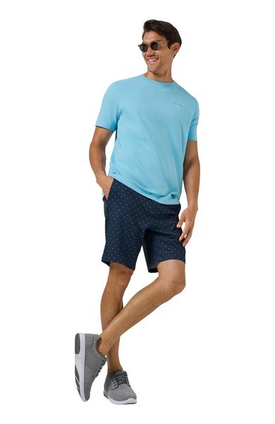 Travis Mathew standing stones Herren Shorts, total eclipse