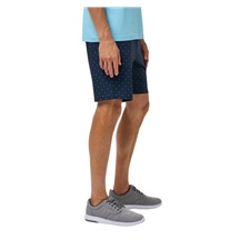 Travis Mathew standing stones Herren Shorts, total eclipse