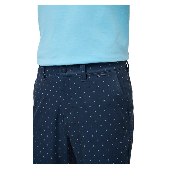 Travis Mathew standing stones Herren Shorts, total eclipse