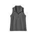 Travis Mathew Featherweight Active Damen ärmellos Poloshirt, schwarz