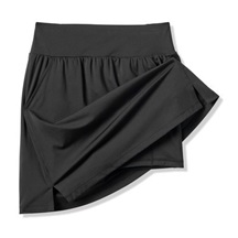Travis Mathew Game Set Match Long Golfrock, schwarz