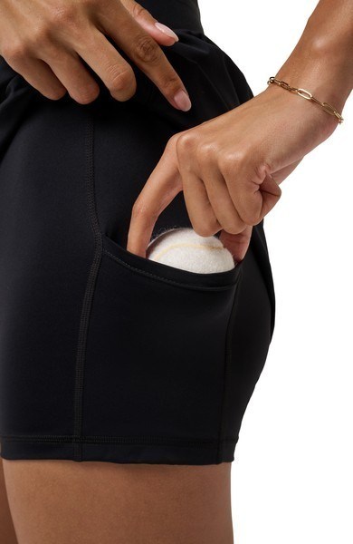 Travis Mathew Game Set Match Long Golfrock, schwarz