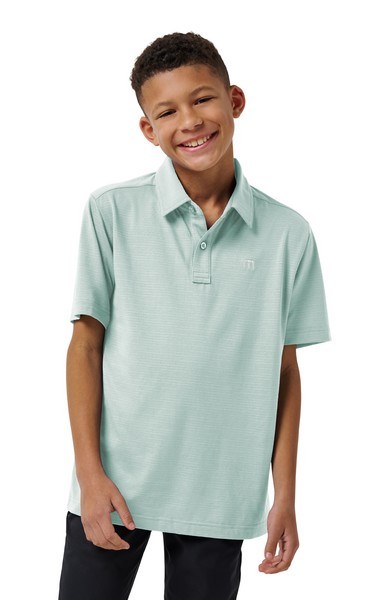 Travis Mathew The Heater junior polo, eierschalenblau
