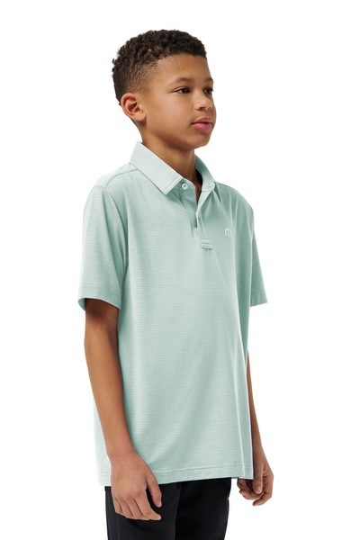 Travis Mathew The Heater junior polo, eierschalenblau