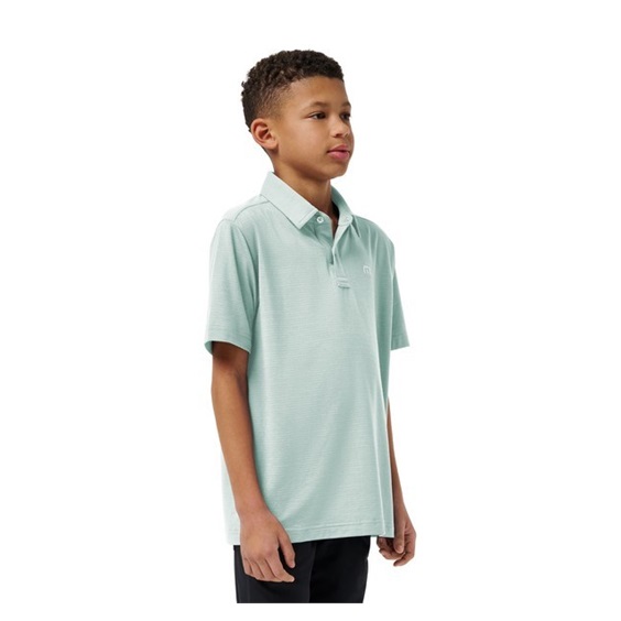 Travis Mathew The Heater junior polo, eierschalenblau