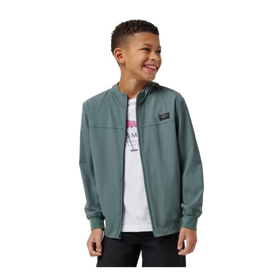 Travis Mathew Wanderlust Junior Sweatshirt, balsam green